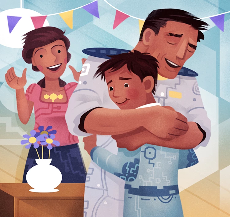 16 Adorable Illustrations for Fathers’ Day