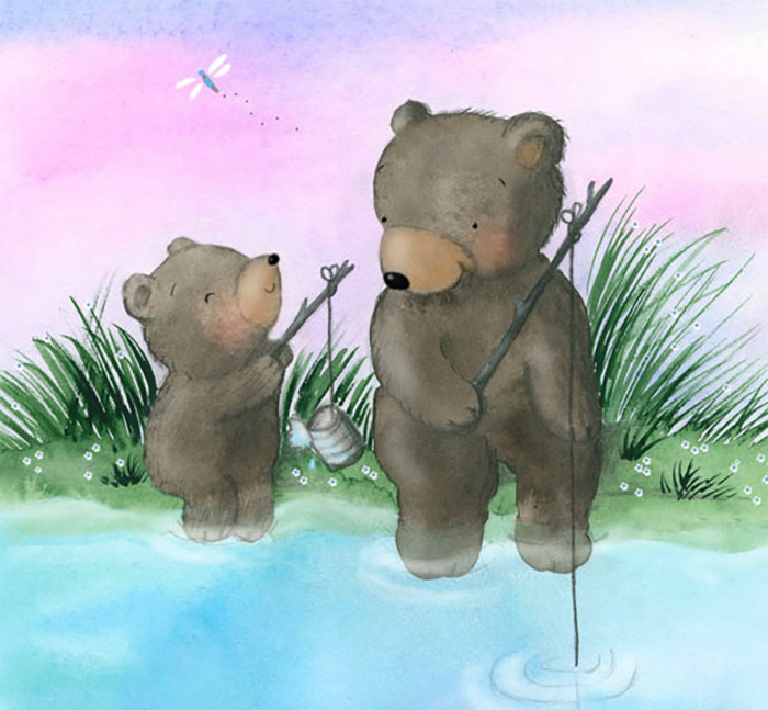 16 Adorable Illustrations for Fathers’ Day